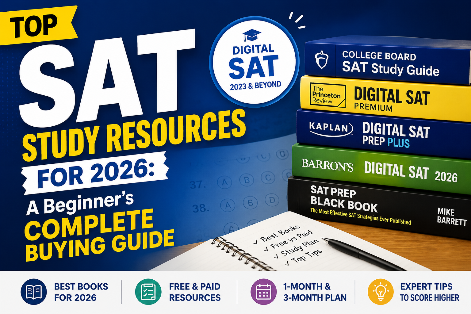 Top SAT Study Resources for 2026