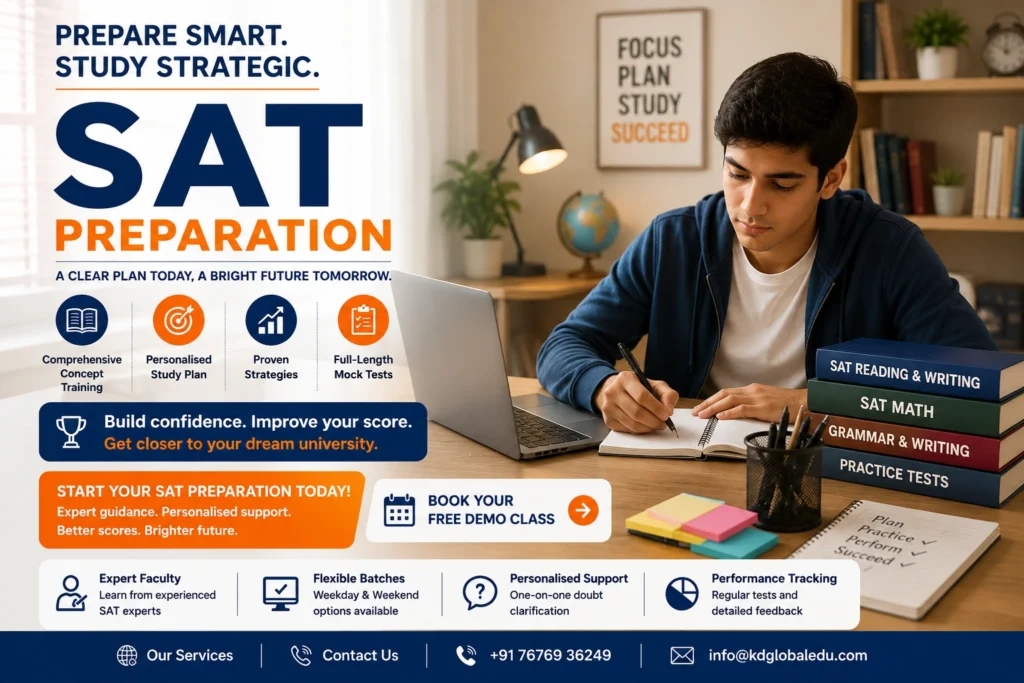 How to Prepare for SAT Exam A Complete Step-by-Step Guide for Students in 2026